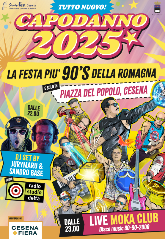 Capodanno a Cesena con i Moka Club